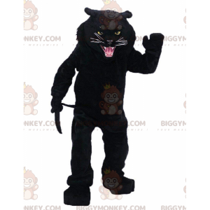 BIGGYMONKEY™ Disfraz de mascota de pantera negra rugiente
