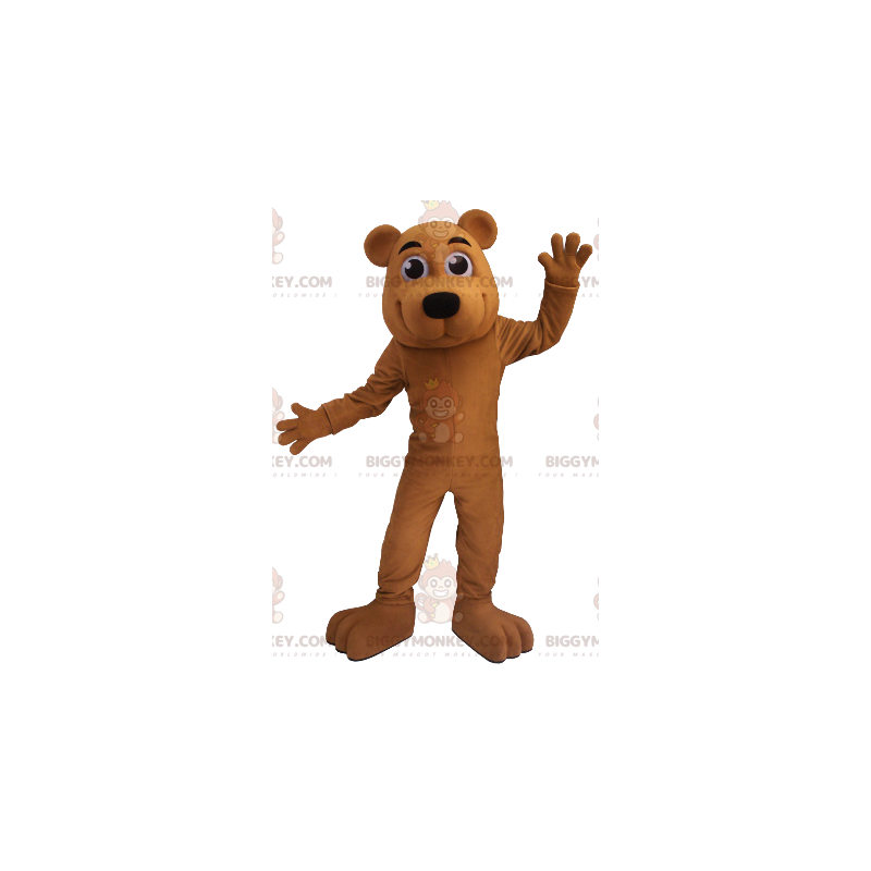 Costume de mascotte BIGGYMONKEY™ d'ours marron - Biggymonkey.com