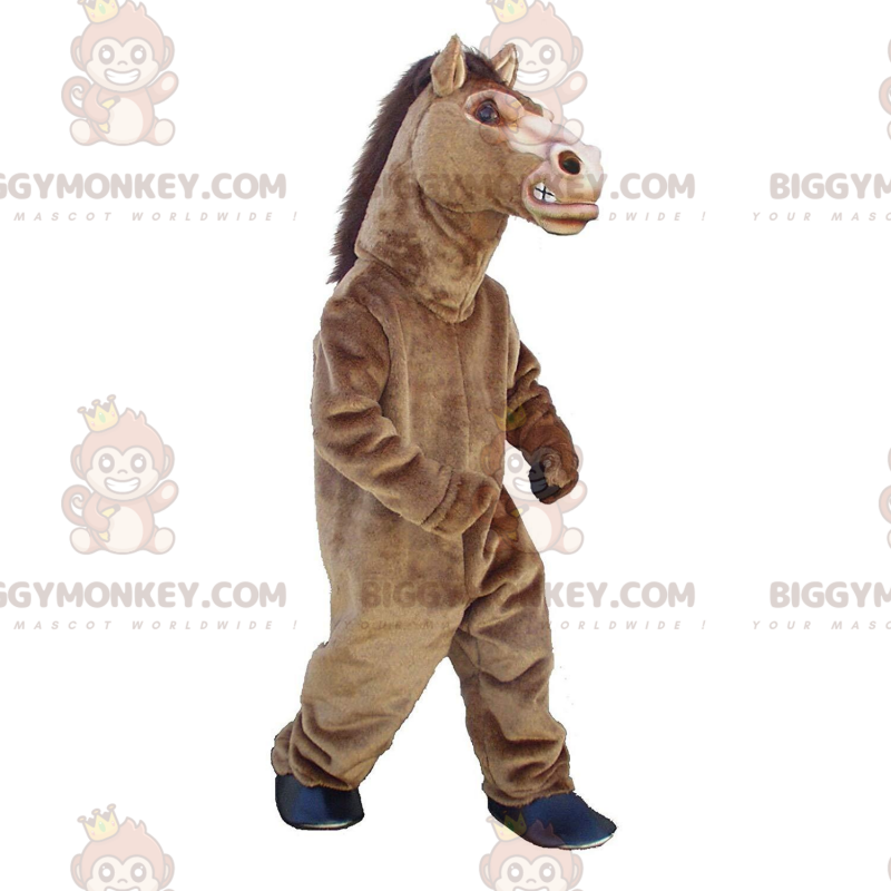 Brązowy kostium maskotki BIGGYMONKEY™, realistyczny kostium