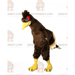 Braunes Roadrunner BIGGYMONKEY™ Maskottchen-Kostüm