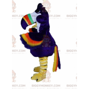 Costume de mascotte BIGGYMONKEY™ de toucan géant et coloré