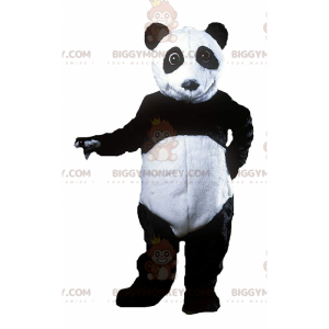 BIGGYMONKEY™ Maskottchen-Kostüm aus schwarz-weißem Panda