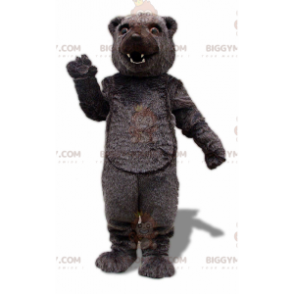 Costume da mascotte Bear BIGGYMONKEY™, orso grizzly marrone