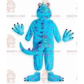 BIGGYMONKEY™ mascot costume of Sully, the famous blue monster