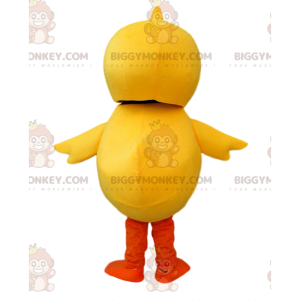 Costume de mascotte BIGGYMONKEY™ de canard jaune, costume de