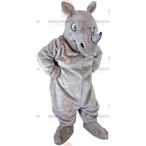 Disfraz de mascota de rinoceronte gigante BIGGYMONKEY™, disfraz
