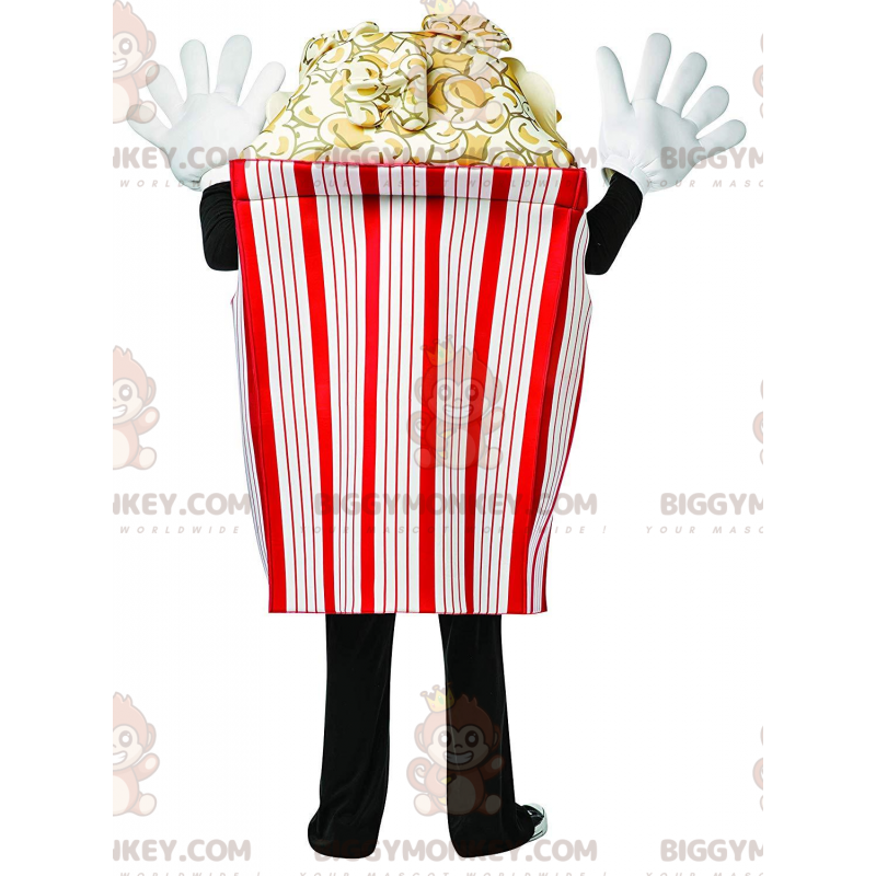 Jättiläinen popcornkartio BIGGYMONKEY™ maskottiasu, popcorn-asu