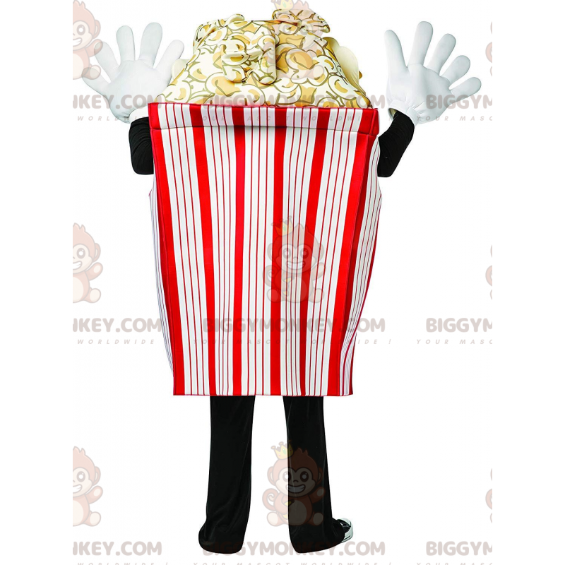 Kæmpe popcorn kegle BIGGYMONKEY™ maskot kostume, popcorn