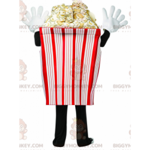 Jätte popcornkon BIGGYMONKEY™ maskotdräkt, popcorndräkt -