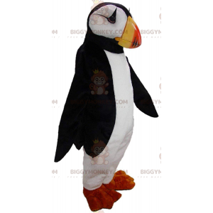 Kostým maskota Puffin BIGGYMONKEY™, kostým mořského papouška –