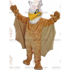 Kostým maskota Big Bad Bird BIGGYMONKEY™, kostým hnědého