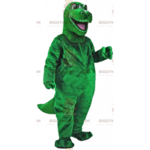 Costume da mascotte dinosauro verde BIGGYMONKEY™, gigante