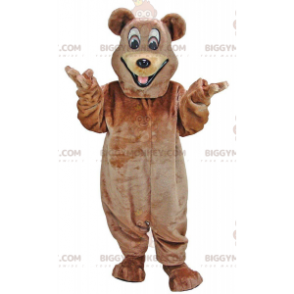 Kostým maskota Happy Bear BIGGYMONKEY™, kostým usmívajícího se