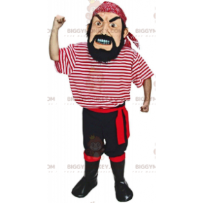 Realistic Pirate BIGGYMONKEY™ Mascot Costume, Raider Sailor