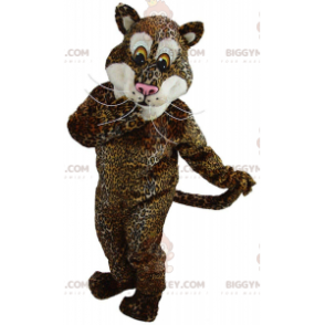 BIGGYMONKEY™ mascot costume plush jaguar, giant feline costume
