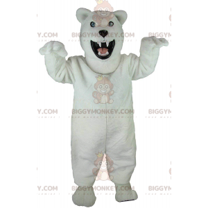 Disfraz de mascota BIGGYMONKEY™ oso polar, oso grizzly, disfraz