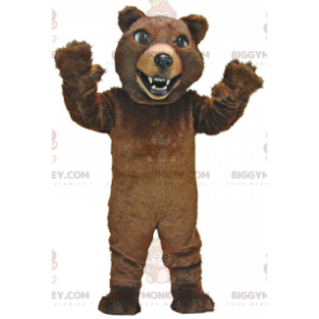 Costume de mascotte BIGGYMONKEY™ d'ours brun très réaliste