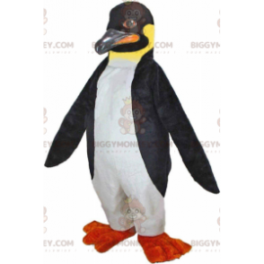 Costume de mascotte BIGGYMONKEY™ de manchot empereur, costume