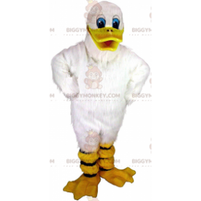 Disfraz de mascota de pato blanco BIGGYMONKEY™, disfraz de
