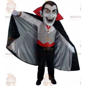 Vampyr BIGGYMONKEY™ Mascot Kostumehoved, vampyrkostume -