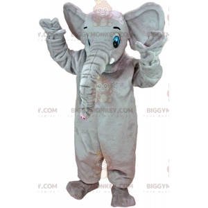 Grote grijze olifant met blauwe ogen BIGGYMONKEY™