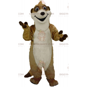 BIGGYMONKEY™ disfraz de mascota suricata, animal del desierto