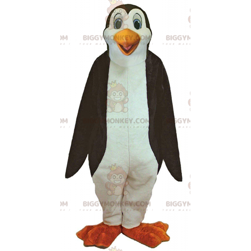 Στολή μασκότ με μπλε μάτια Giant Penguin BIGGYMONKEY™, Στολή