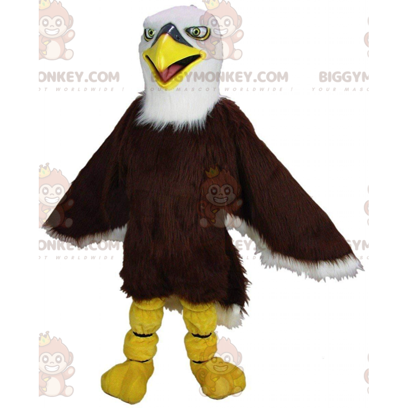 Giant Eagle BIGGYMONKEY™ maskotdräkt, gamdräkt, stor fågel -
