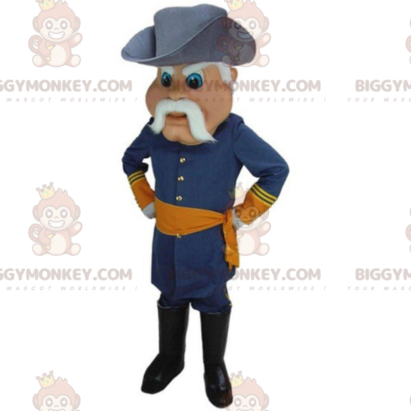 BIGGYMONKEY™ disfraz de mascota general de guerra, militar