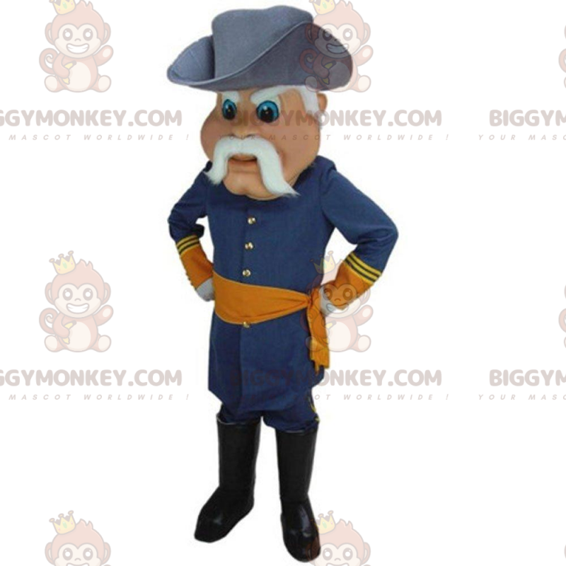 Kostium maskotki BIGGYMONKEY™ generał wojny, wojskowy, kostium