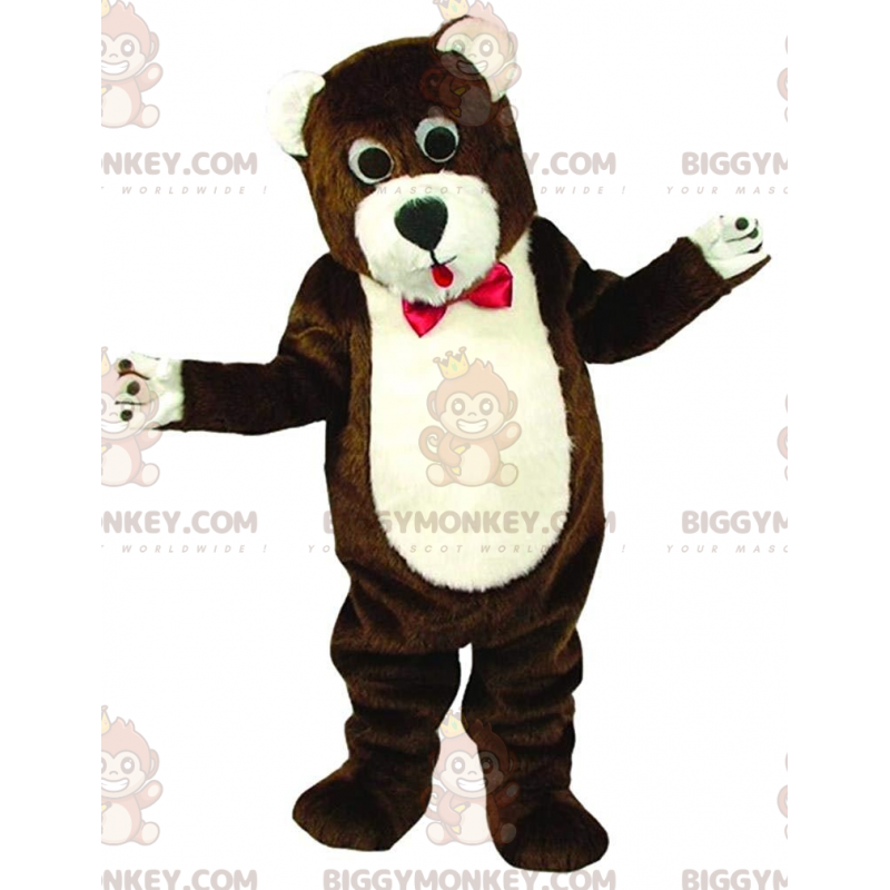 BIGGYMONKEY™ Disfraz de mascota de osito de peluche grande con