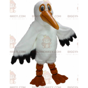 BIGGYMONKEY™ costume mascotte pellicano gigante, costume grande