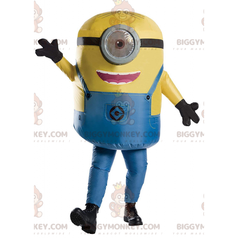 Costume de mascotte BIGGYMONKEY™ gonflable de Stuart, Minions