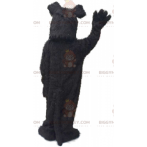 Kostým maskota BIGGYMONKEY™ černošedý teriér, kostým chlupatého