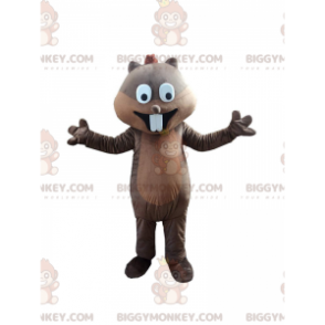 Kostým BIGGYMONKEY™ lesní zvířecí veverka s maskotem velkých