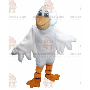 BIGGYMONKEY™ costume mascotte pellicano gigante, costume grande