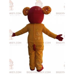 Traje de mascote BIGGYMONKEY™ Vestido asiático de carneiro