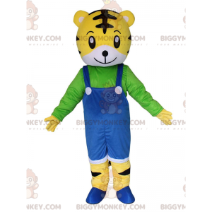 Traje de mascote de filhote de tigre BIGGYMONKEY™ com macacão
