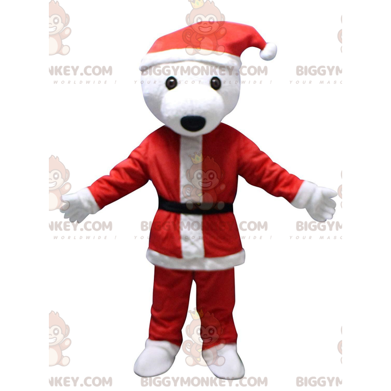 Christmas teddy BIGGYMONKEY™ mascot costume, Christmas costume