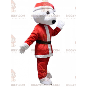 Christmas teddy BIGGYMONKEY™ mascot costume, Christmas costume