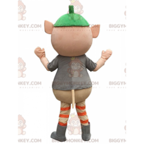 Costume de mascotte BIGGYMONKEY™ de cochon rose très amusant