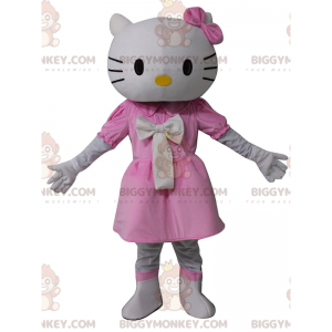 BIGGYMONKEY™ maskotdräkt av Hello Kitty, den berömda tecknade