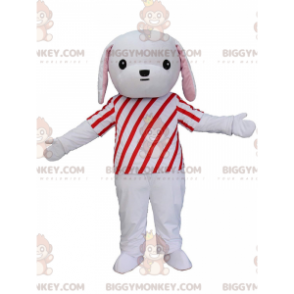 Disfraz de mascota BIGGYMONKEY™ Cachorro gris y blanco con