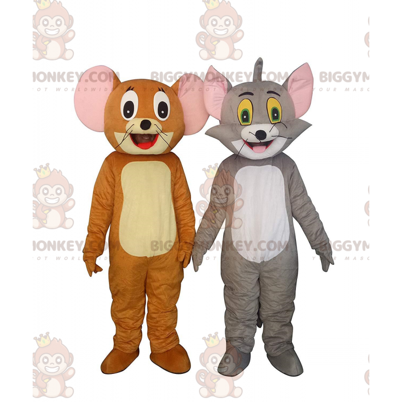 2 Maskottchen von Tom & Jerry's BIGGYMONKEY™, berühmte