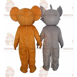 2 Tom & Jerry's BIGGYMONKEY™s-mascotte, beroemde stripfiguren -