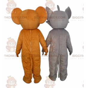 2 Maskottchen von Tom & Jerry's BIGGYMONKEY™, berühmte