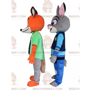 2 Judy Hall Rabbit e Nick Fox, la mascotte di Zootopia