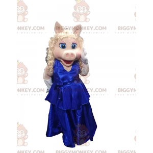 BIGGYMONKEY™ costume mascotte della famosa Miss Piggy, Piggy il