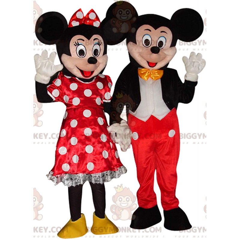 BIGGYMONKEY™ maskotka Myszka Miki i Minnie, kostiumy Disneya -