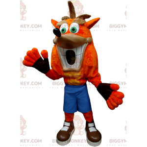 Στολή μασκότ Crash Bandicoot Famous Video Game Character